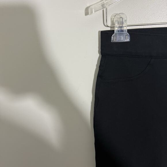 SPANX The Perfect Pant Kick Flare Cropped Slimming Ponte Pants Black Size S - Picture 3 of 6